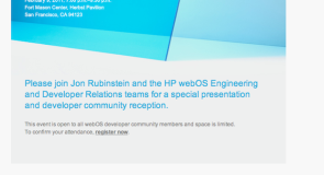 HP تعقد ثاني مؤتمر خاص بـ WebOS في 9 فبراير