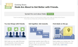 جديد فيس بوك: Facebook Deals