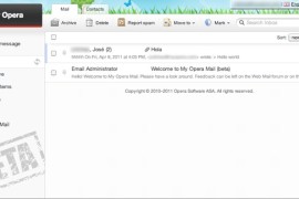 أوبرا تطلق خدمة جديدة للبريد الإلكتروني بشكل تجريبي