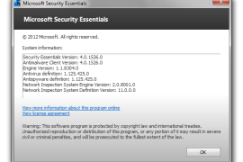 مايكروسوفت تطلق النسخة الجديدة من Microsoft Security Essentials 4.0